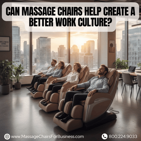 Can massage chairs help create a better work culture?