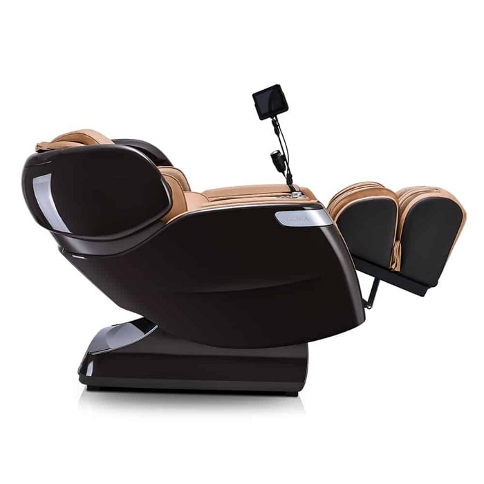 Ogawa Master Drive AI 2.0 Massage Chair in Dark-Brown and Sand Zero Gravity