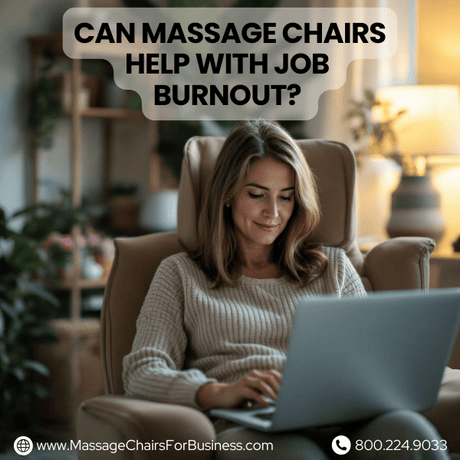Can massage chairs help with job burnout?