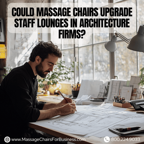 Could massage chairs upgrade staff lounges in architecture firms?