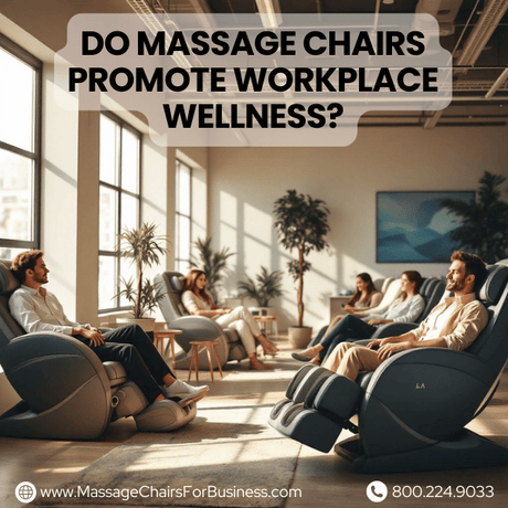 Do massage chairs promote workplace wellness?