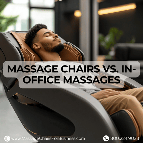 Massage Chairs vs In-Office Massages