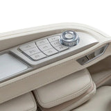 Osaki Apex Duo 5D + 4D Massage Chair In Taupe side control panel.