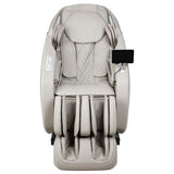 Osaki Kairos Duo 5D + 4D Massage Chair in taupe front view.