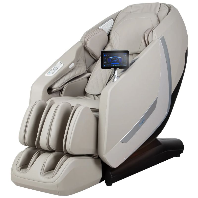 Osaki Kairos Duo 5D + 4D Massage Chair in Taupe